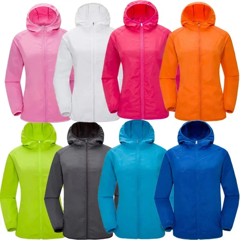 Men & Women's Windbreaker Jacket with UV Protection