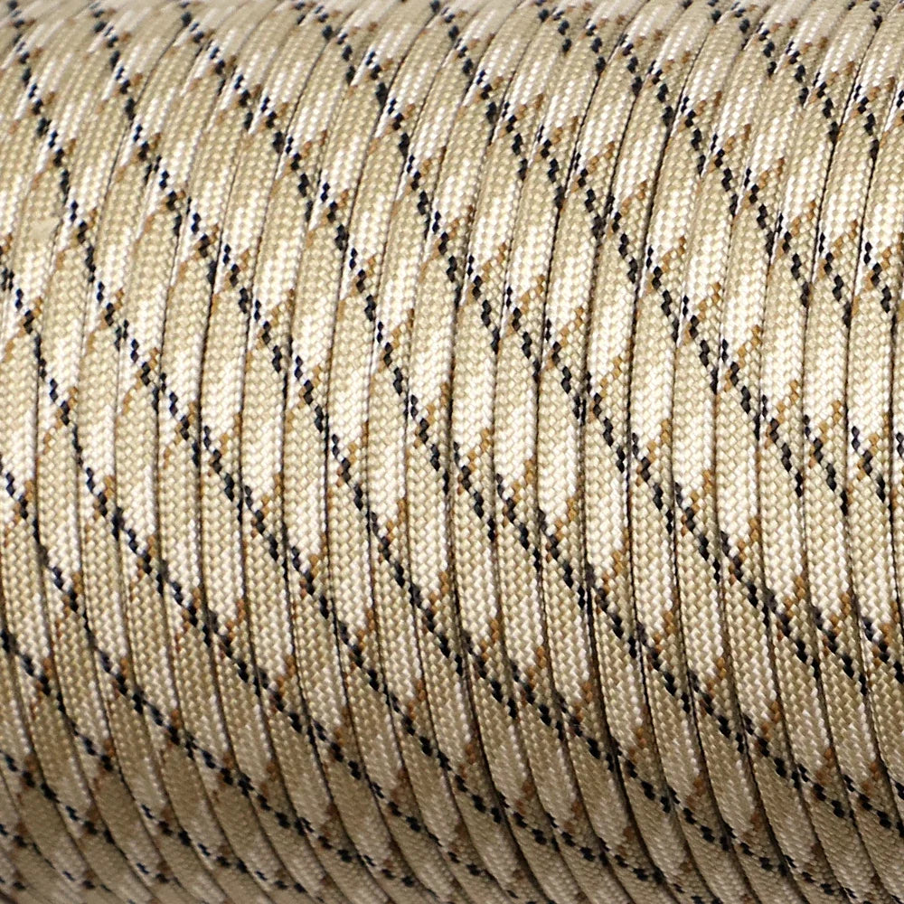 550 Paracord 7 Strand 4mm Durable Camping Accessories Outdoor Survival DIY Bracelet Rope Hiking Clothesline Camping Gadgets