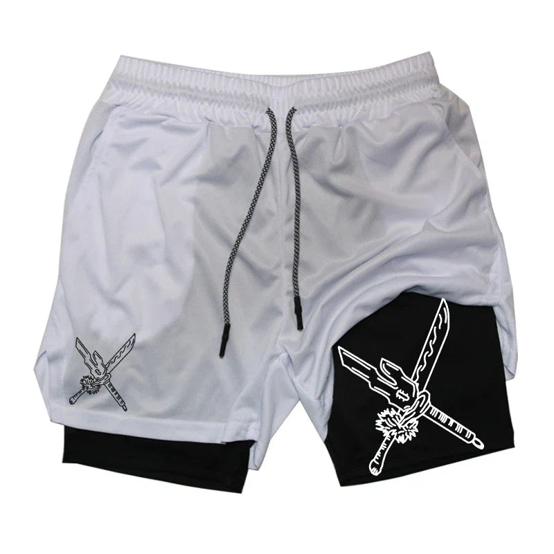 Pantalones cortos de alto rendimiento FlexiFit 2 en 1