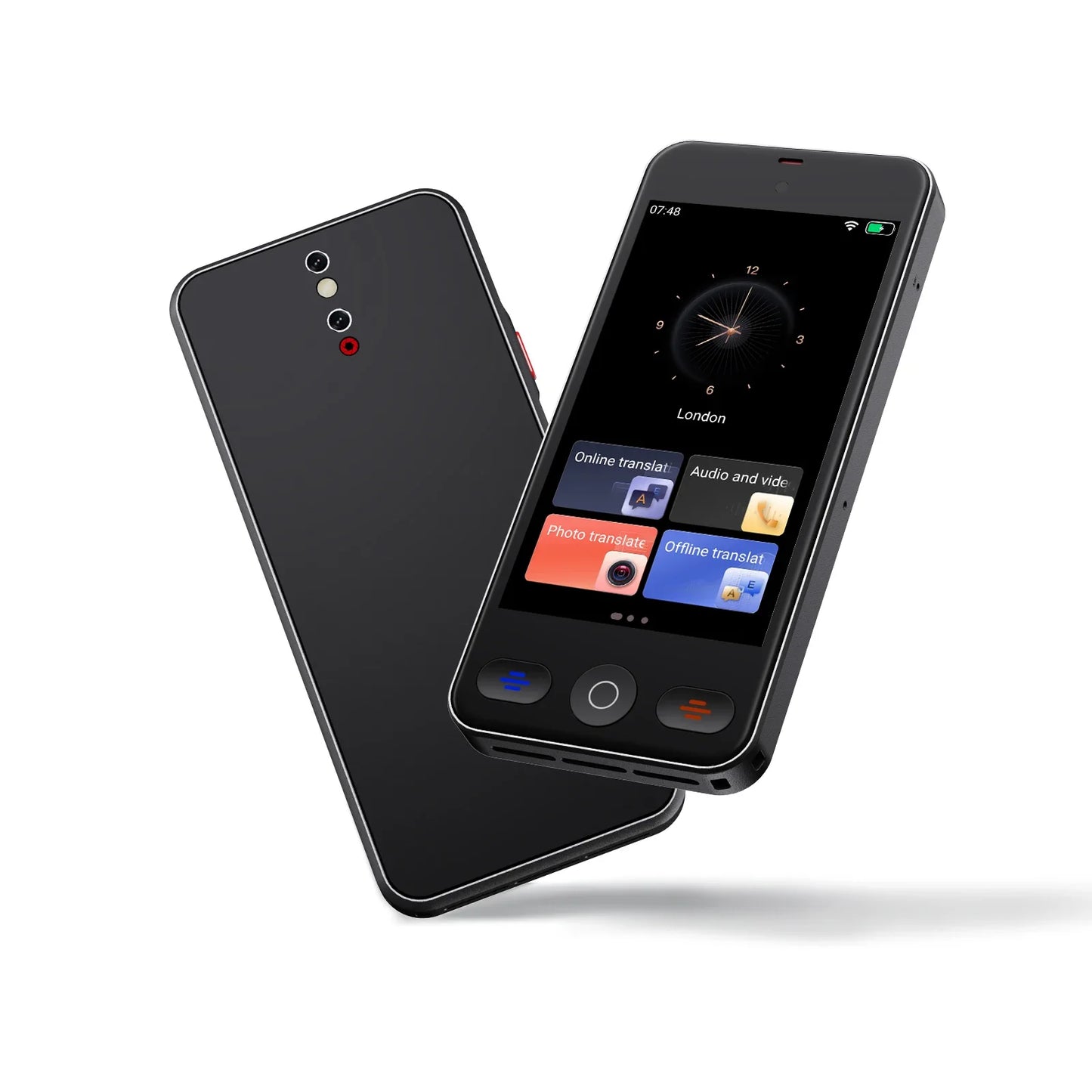 Language Translator Device with 148 Languages Voice Portable Ai  Translating Offline Translation Support Voice Video Recording