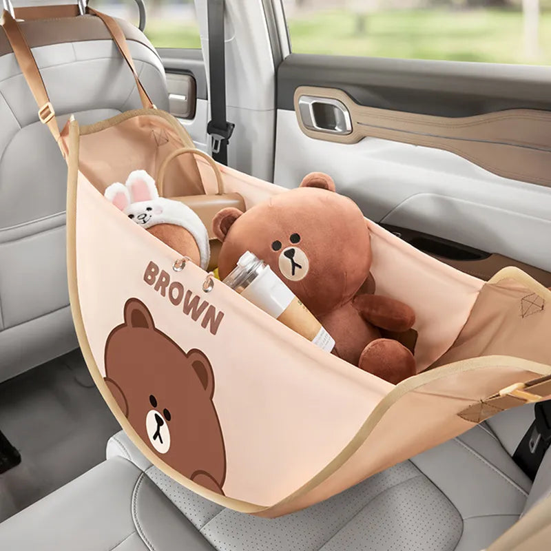 Bolsa de almacenamiento para asiento de coche Oso Pardo
