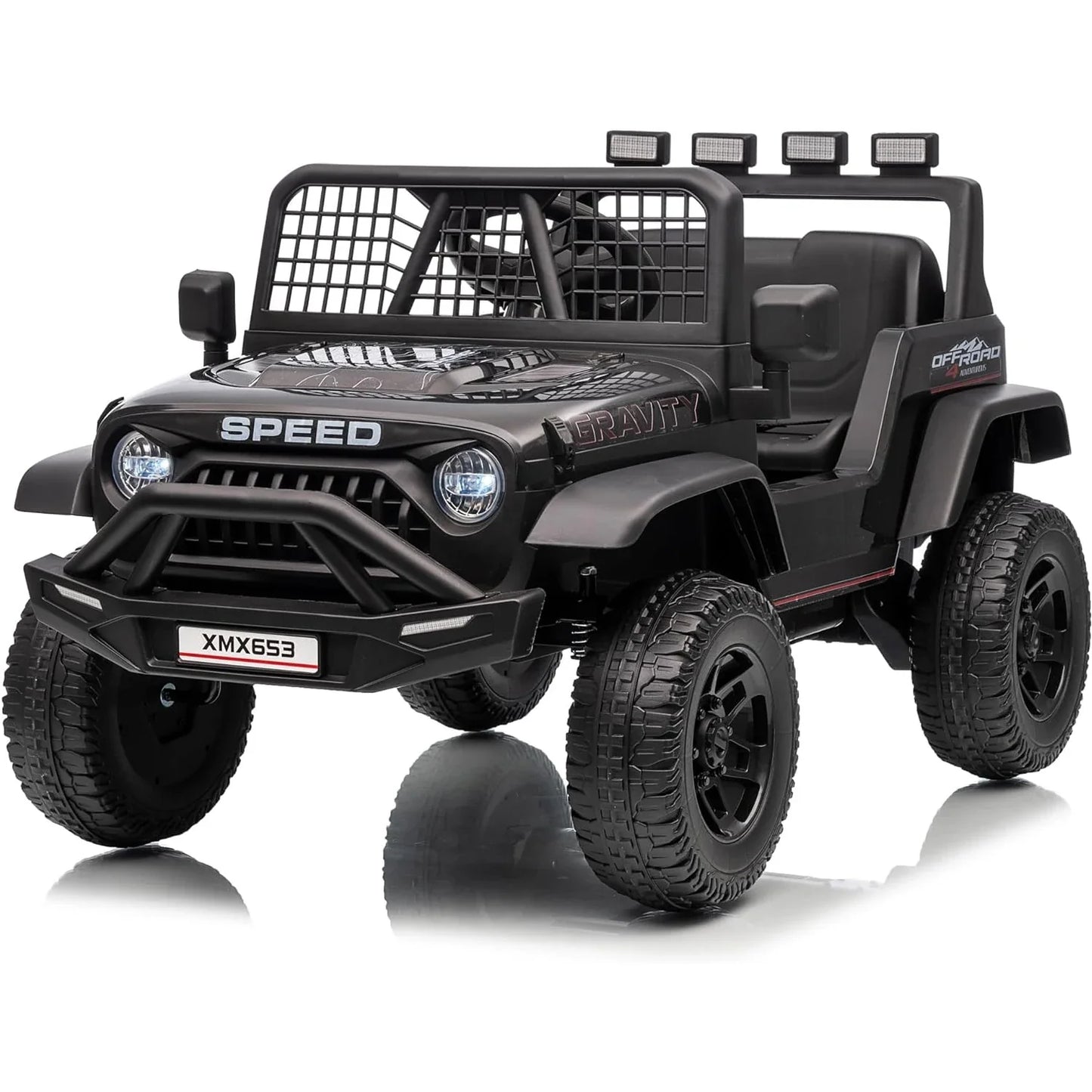 12V Kids Ride on Truck Car W/parent Remote Control, 3 Speeds