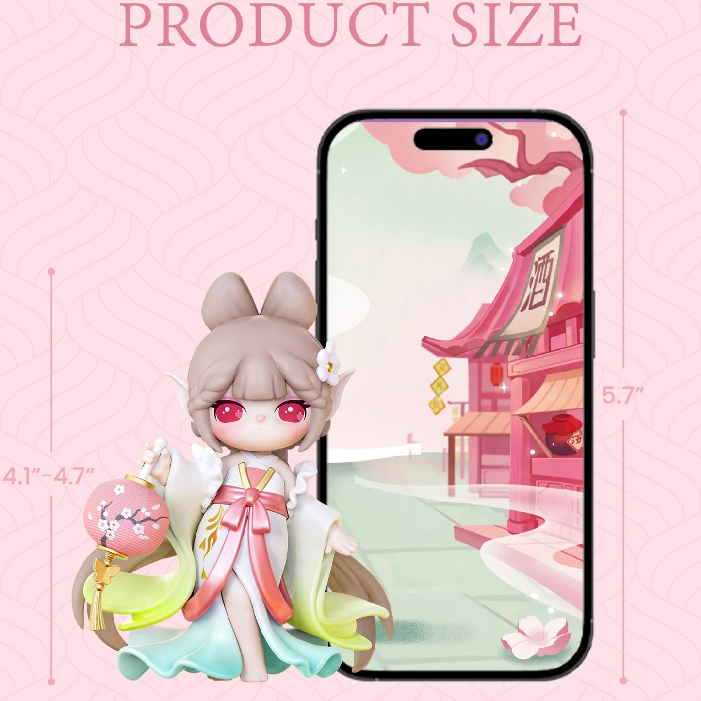 Rolife Suri Blind Box Suri's Lingfeng Town Action Figure Collectible Doll Toys Surprise Box Gift for Kids Friends Adults