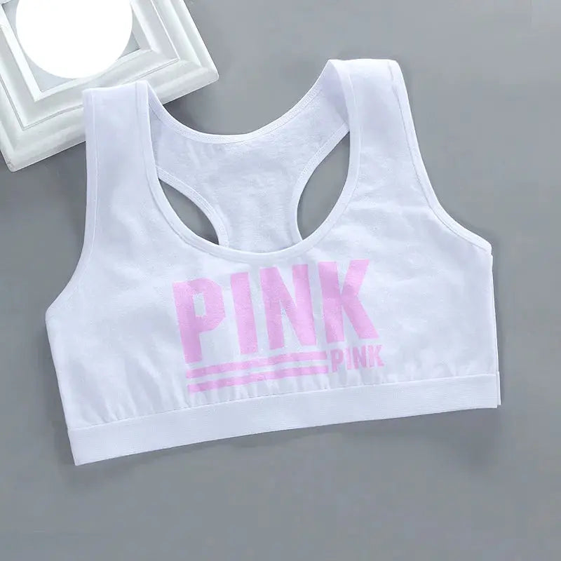 Cotton Training Bras for Growing Girls, Ages 8-18
