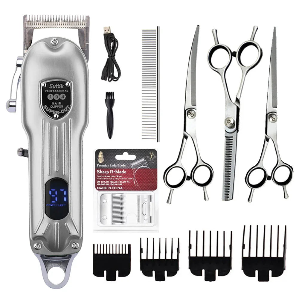 Professional All-Metal Dog Hair Clipper