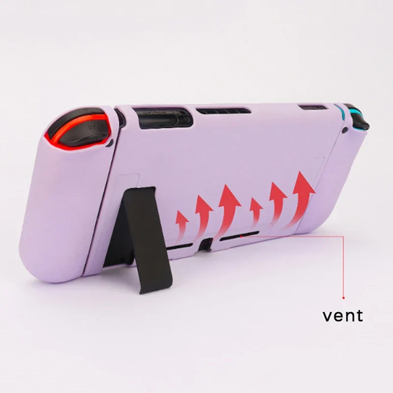 NEW SALE Protective Case Compatible With  Switch OLED Console And Joy-Cons, Switch Can Be Inserted In Dock With Shell