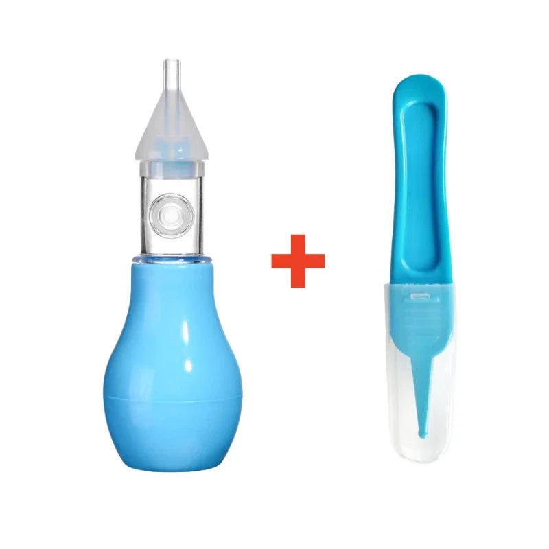 Silicone Nasal Aspirator for Baby Suction Pump Nose Cleaner Children Kids Soothing Nose Cleaning Device Nasal Cleaning Tools
