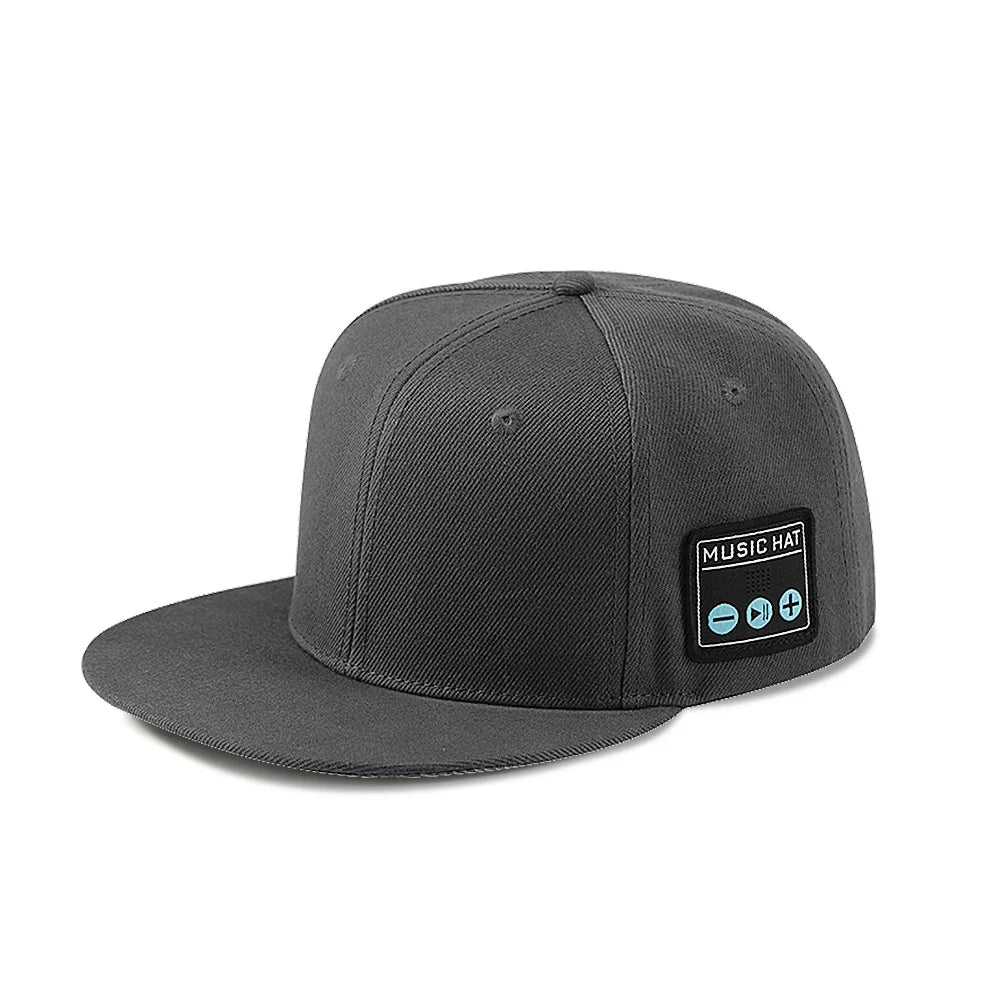 Bluetooth speaker baseball cap, outdoor sports cap with high-definition stereo hidden speaker and built-in microphone