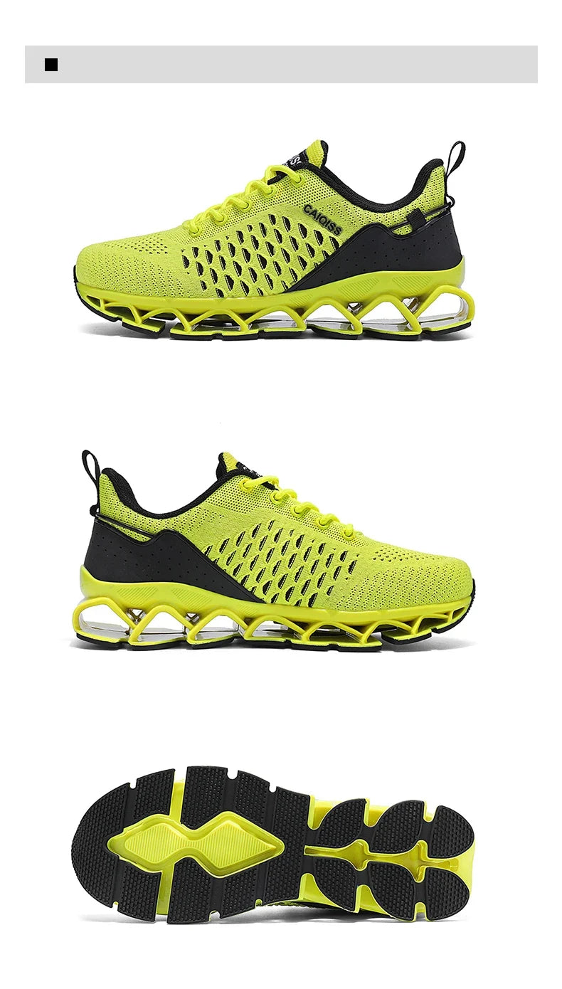 Casual Sneakers Mens Shock-absorb Running Shoes Lightweight Breathable Sports Shoes for Men 2026 New Trendy Gym Trainers for Man
