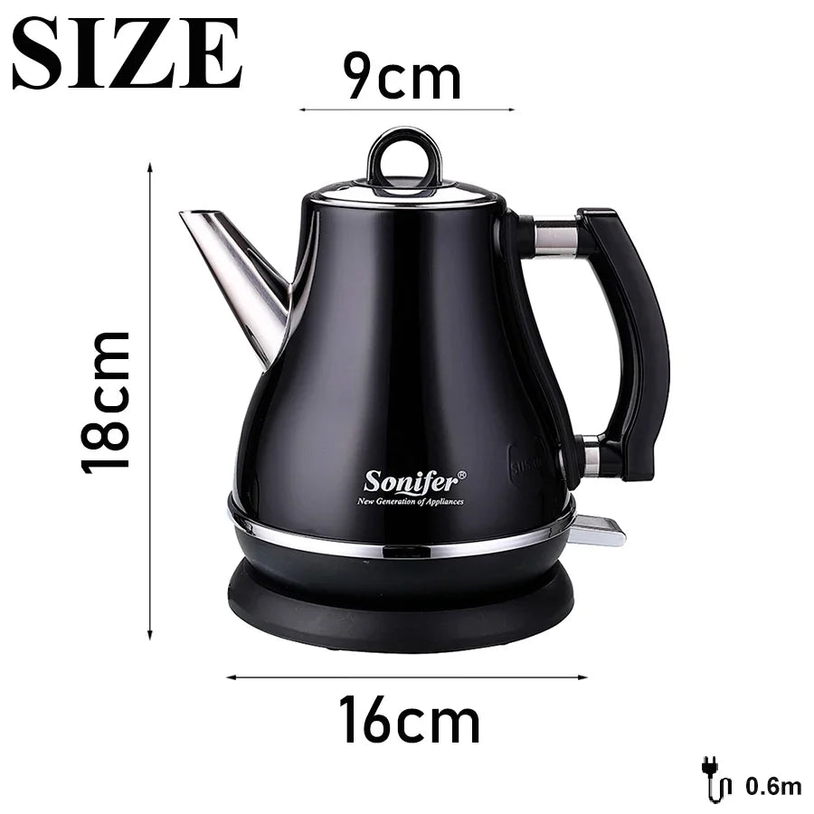 1.2l Colorful 304 Stainless Steel Electric Kettle 1500w Household 220V