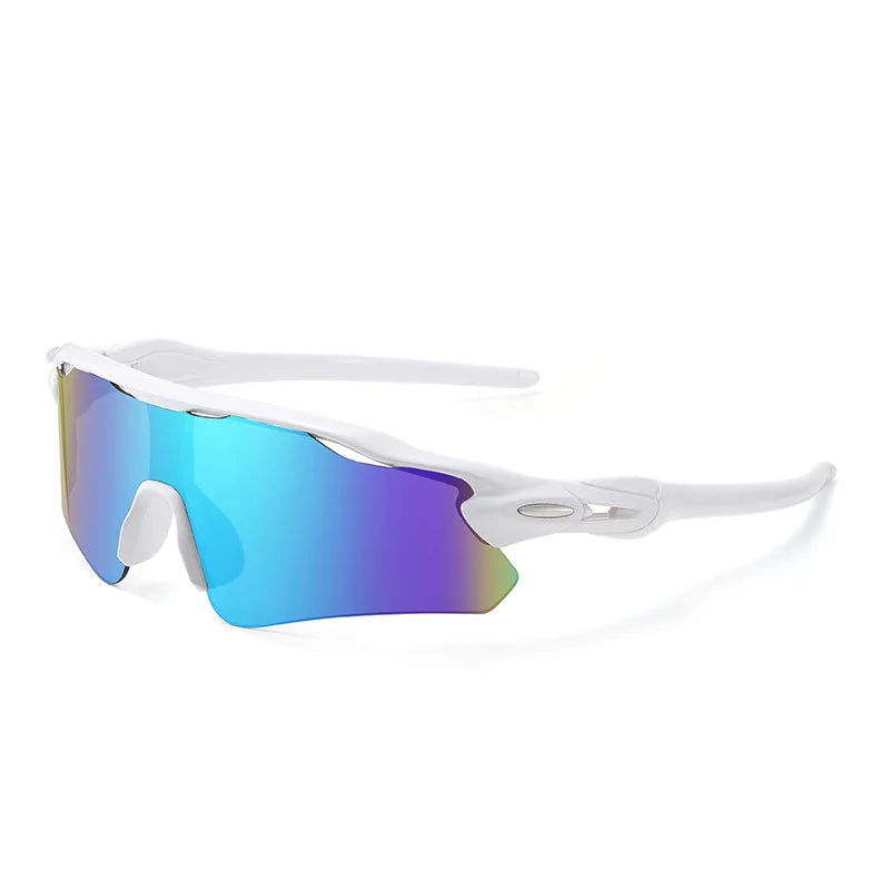 Cycling Sunglasses Men UV Blocking Windproof Marathon Climbing Goggles Sports Eyewear for Outdoor Activities