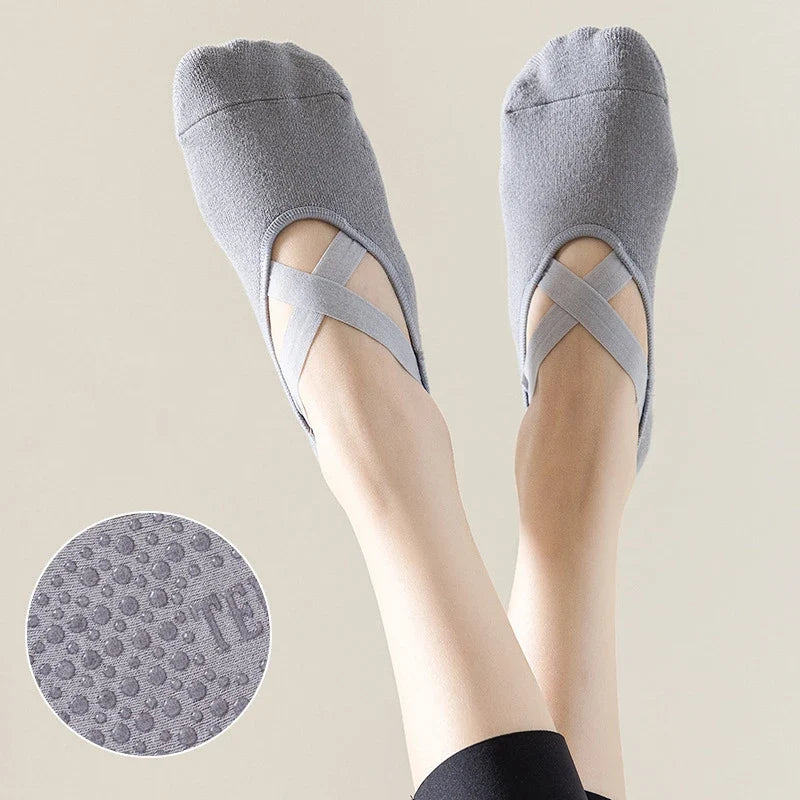 Non Slip Yoga Socks with Grips