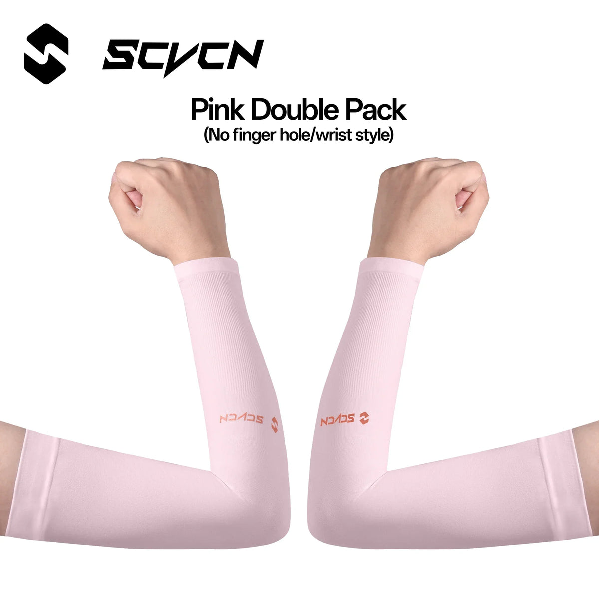 SCVCN 1Pair Breathable Hand Cover Cooling 1Pair Arm Sleeves UPF50+ Sun Protection Outdoor Cycling Sun BikingIce Fabric Sleeve