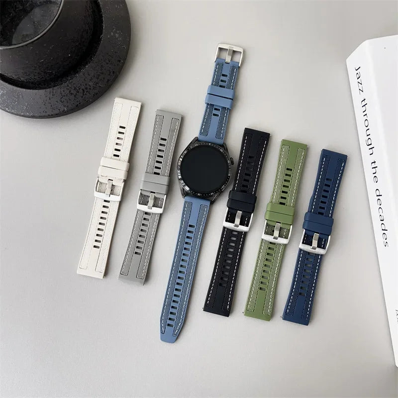 Polar Vantage, Grit X & Ignite Fabric-Texture Silicone Band