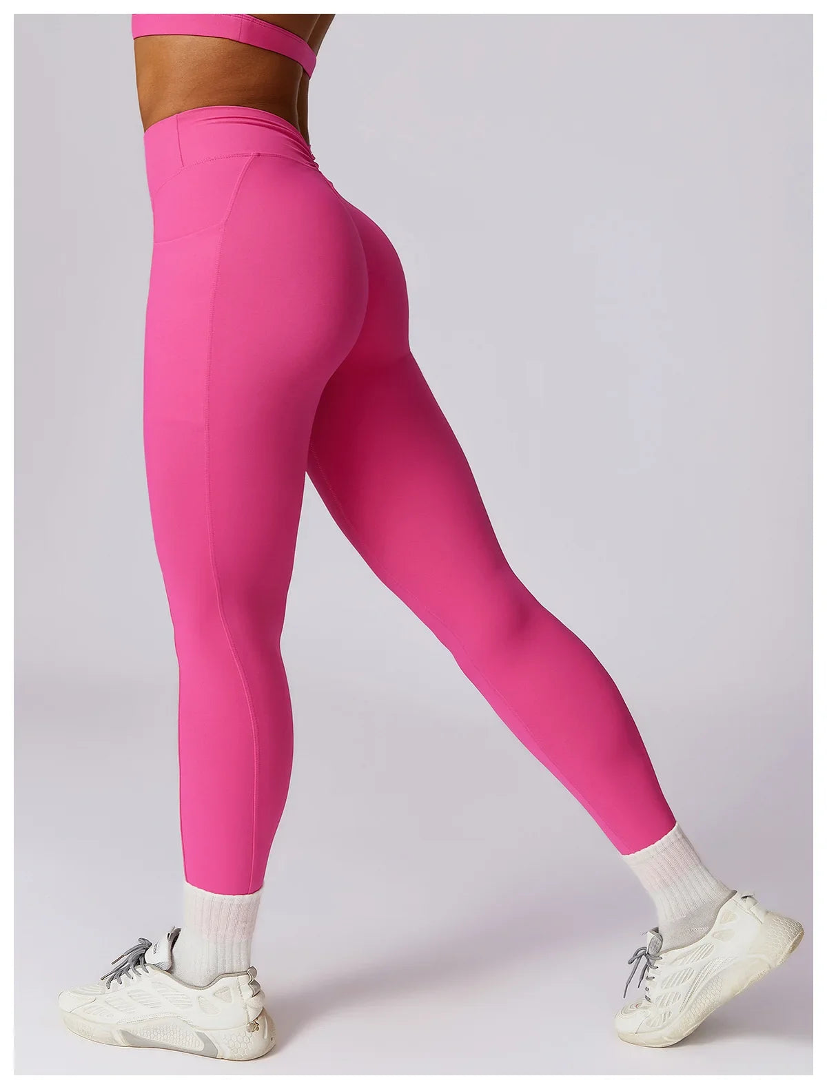 2-Piece Activewear Set – Long Sleeve Crop Top & Leggings