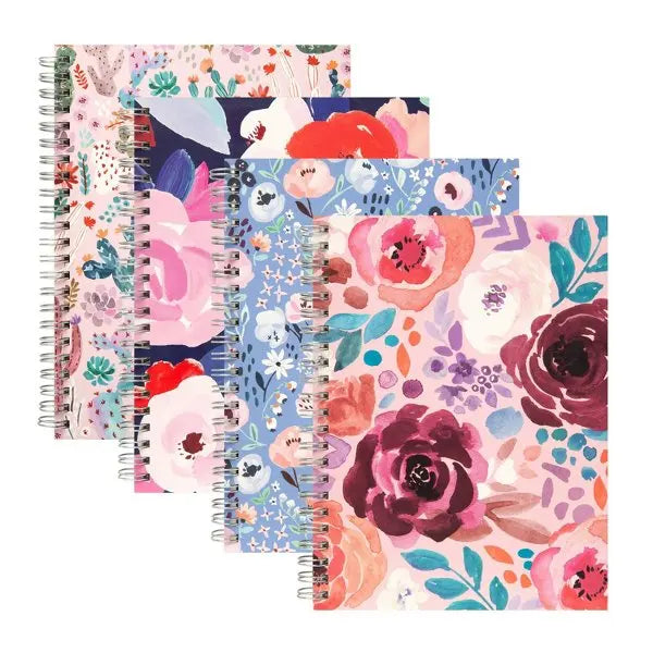 Notebooks & Writing Pads 80 Count Paper Multicolor 6X8Inches