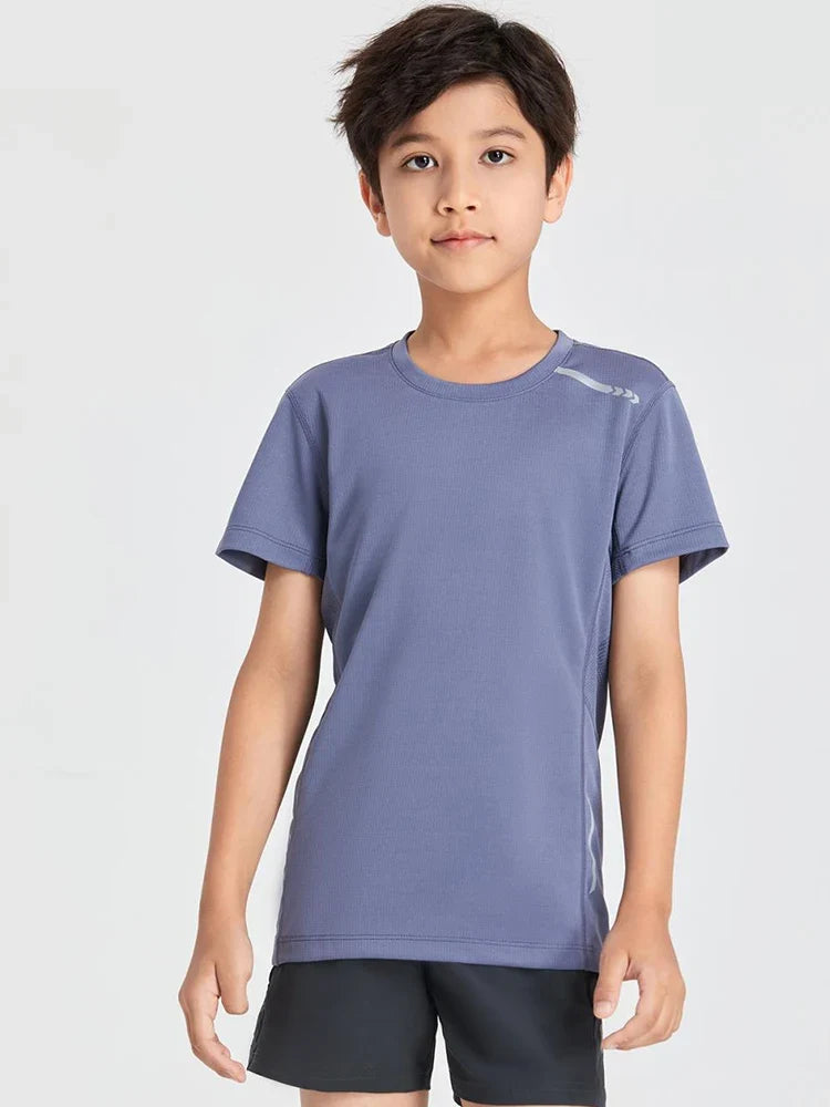 Lightweight  Breathable Kids' Running Tee