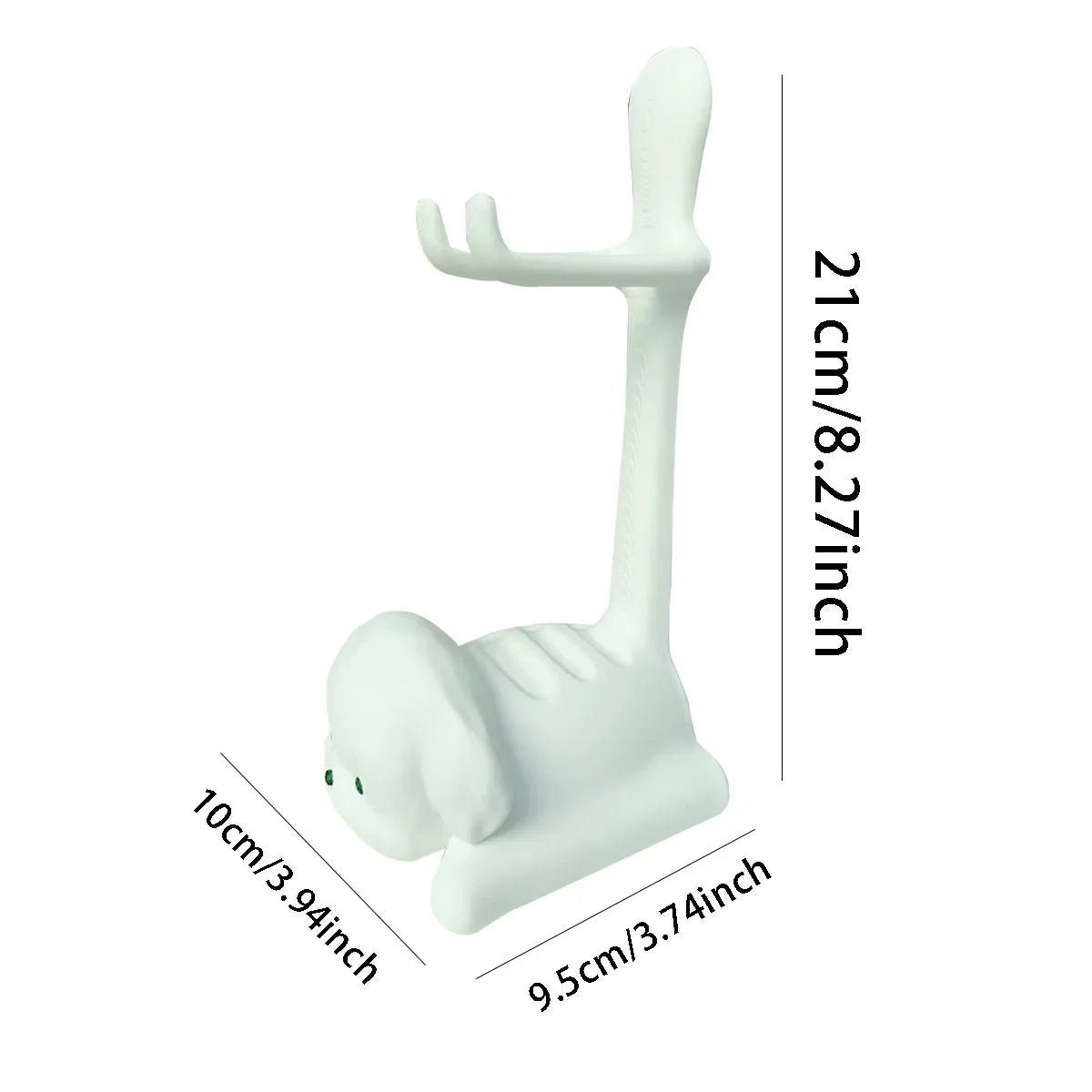 A cute cat-shaped game stand, compatible with PS5/PS4/Xbox/Switch, made of plastic and not easy to break