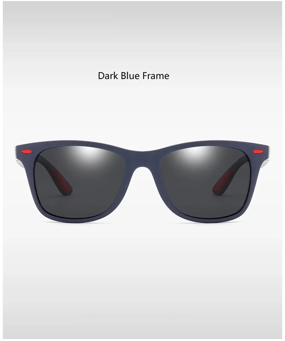 1-2-3PCS Fashion Vintage Square Unisex Driving Fishing Sunglasses Men Women Luxury Brand Designer Sun Glasses Anti-Glare Eyewear