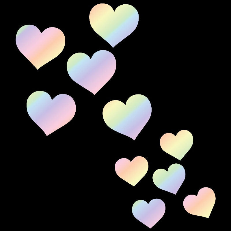 Pegatinas de coche de corazón