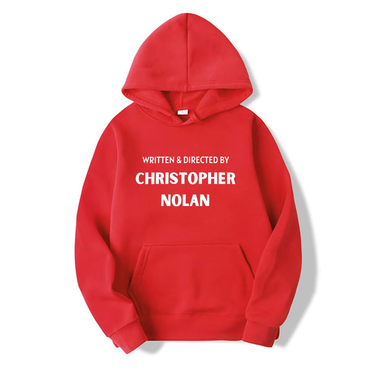Written And Directed By Christopher Nolan hoodies Mens  Women's