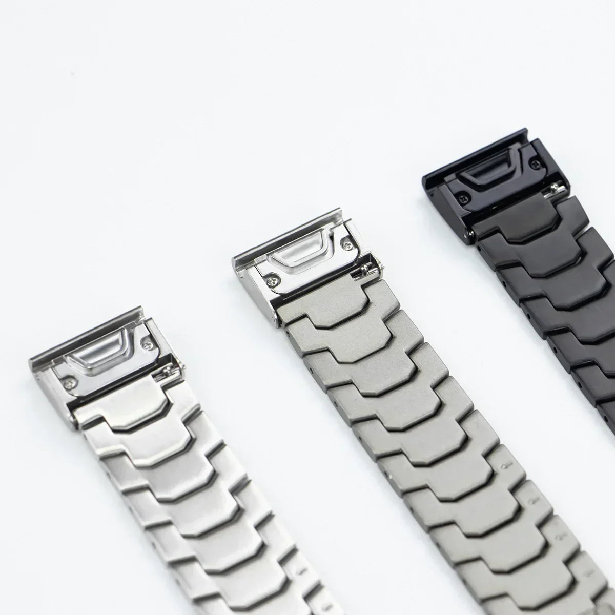 Garmin QuickFit 22/26mm Stainless Steel Bracelet with Color Stripe
