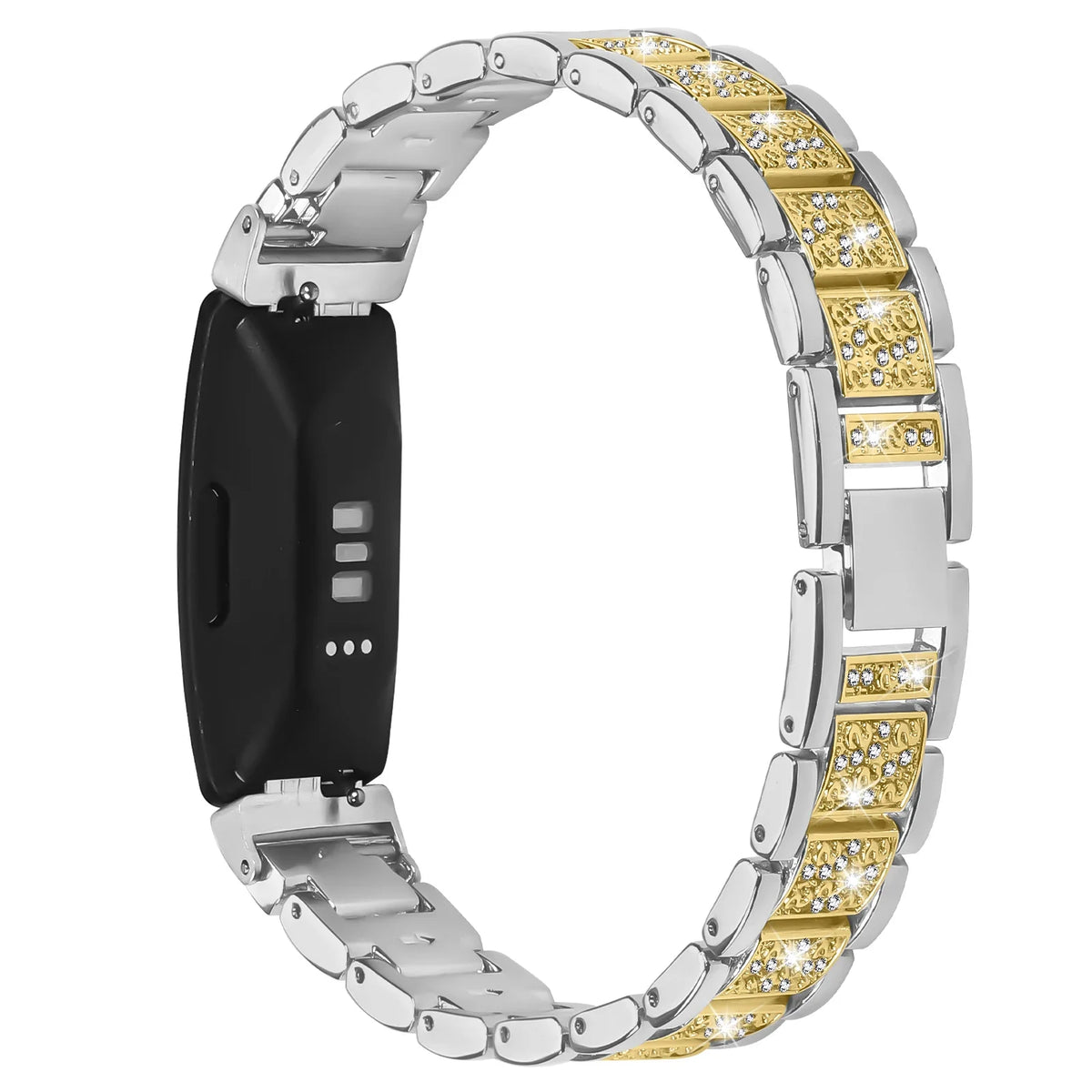 Fitbit Inspire 2, Inspire HR & Ace 3 Sparkling Panel Link Band