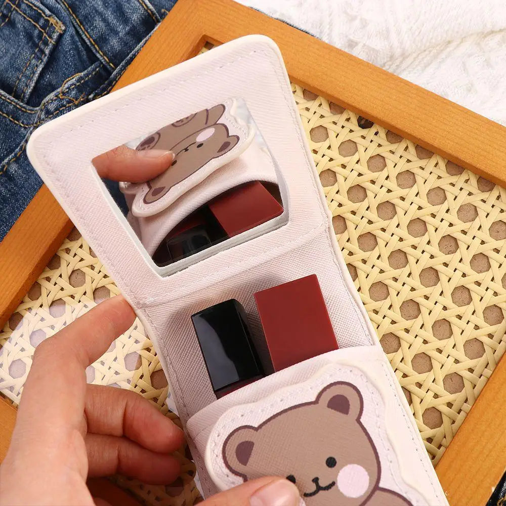 Estuche de lápiz labial Cherry Bear
