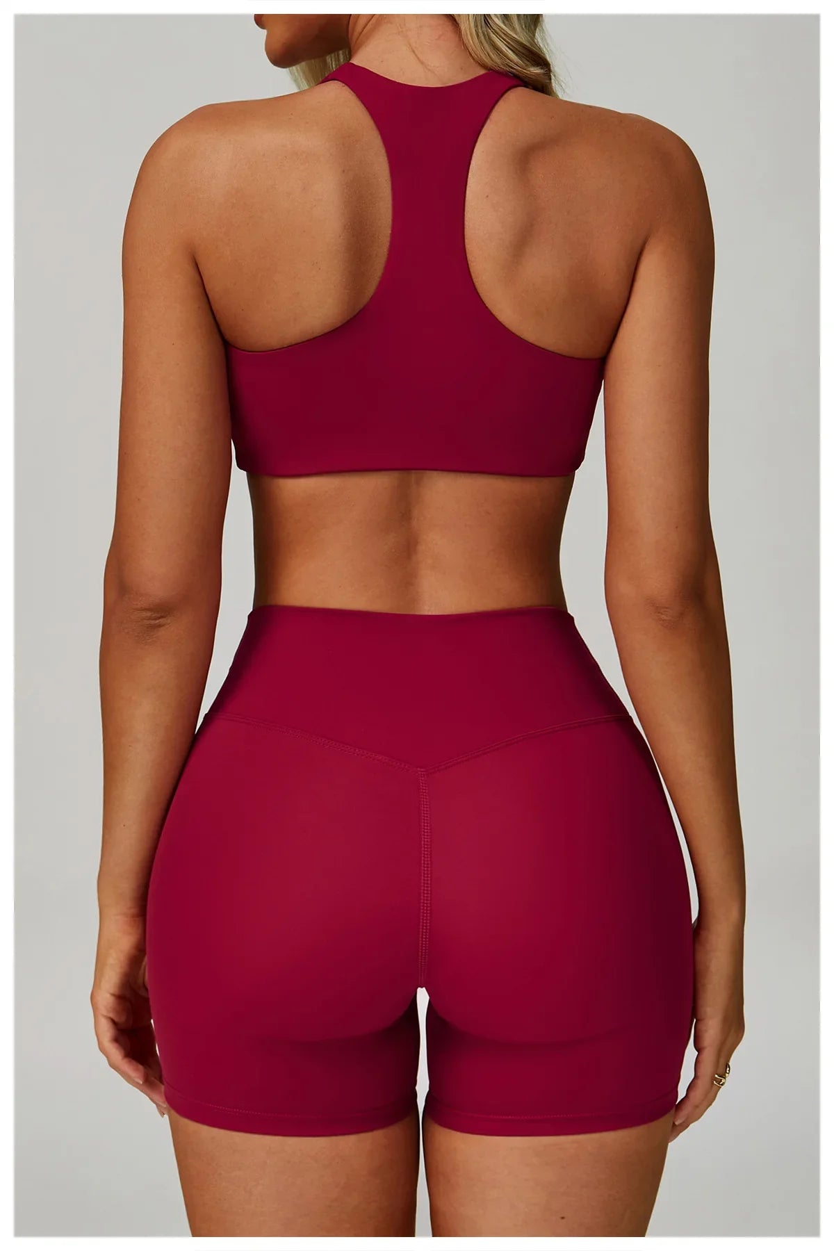 2/3-Piece Activewear Set – Sports Bra & High Waist Leggings