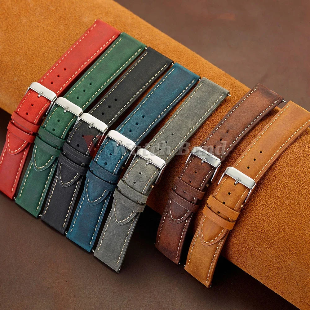 OnePlus Watch Vintage Stitched Leather Band