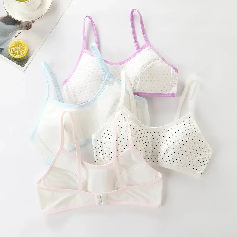Soft Cotton Training Bras for Young Girls