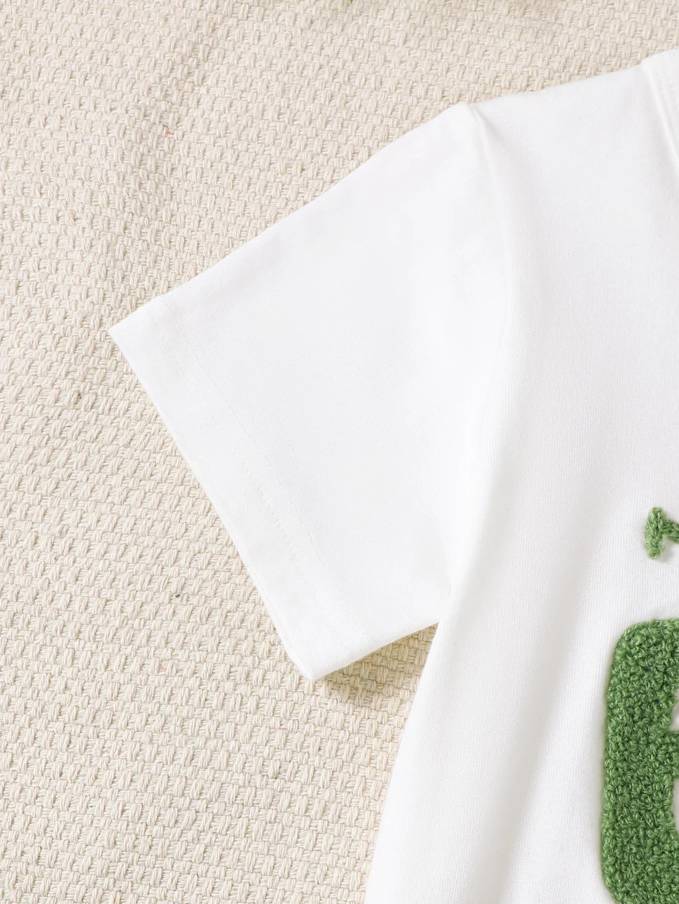 2pcs Baby Boy Set Mom's Boy Letter Pattern Short Sleeve+shorts Set