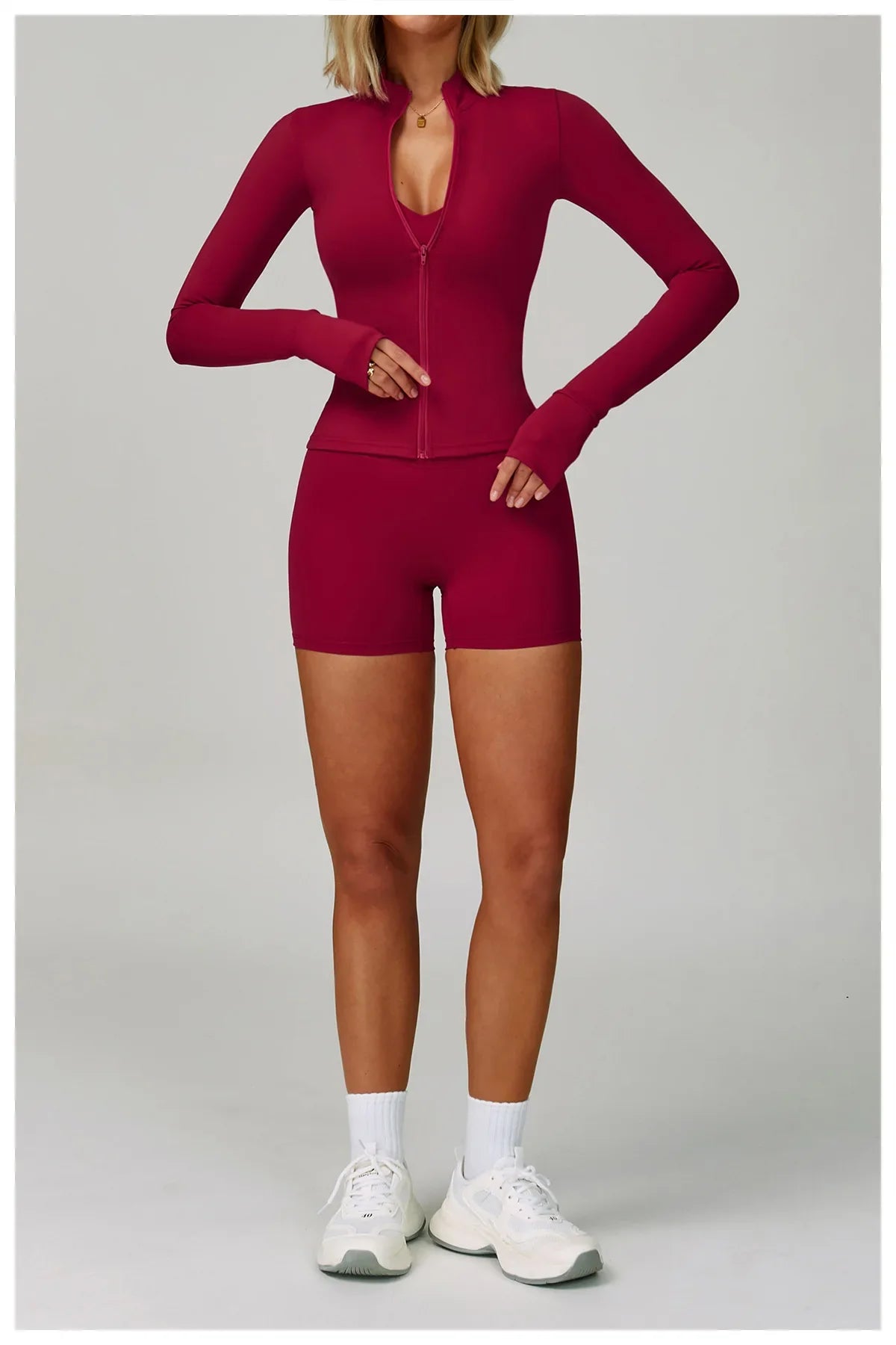 2/3-Piece Activewear Set – Sports Bra & High Waist Leggings