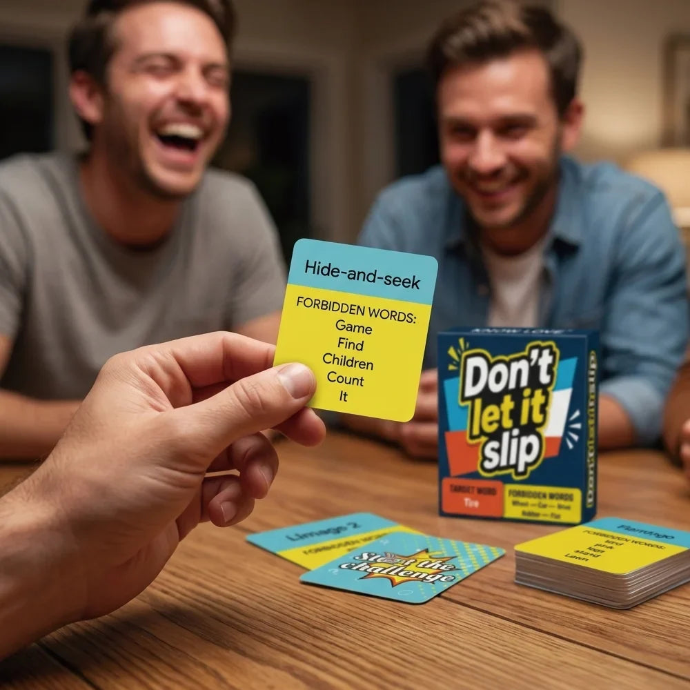 Spanish Best-Selling Popular Taboo Card Game; Outdoor Camping Travel Card Game Party Board Game; Social Icebreaker Party Game En
