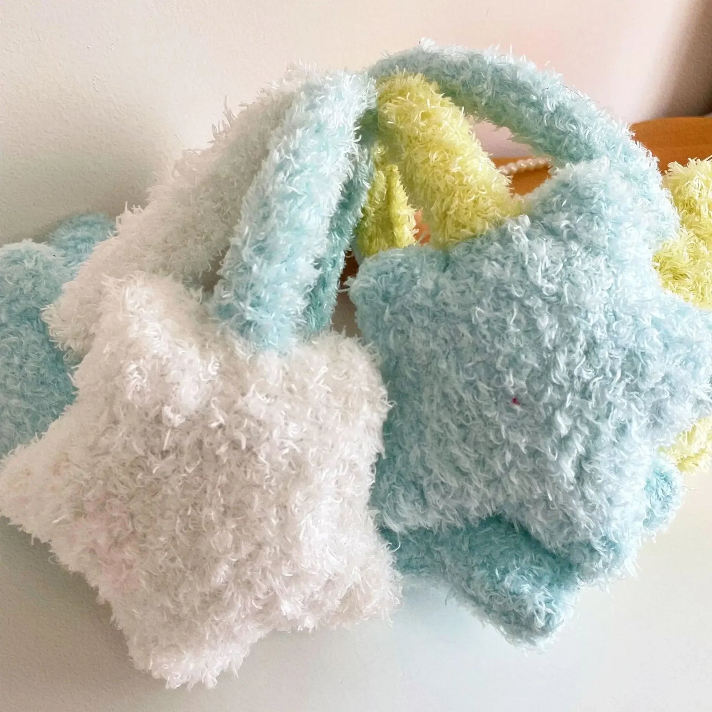 Orejas de felpa de estrella Kawaii