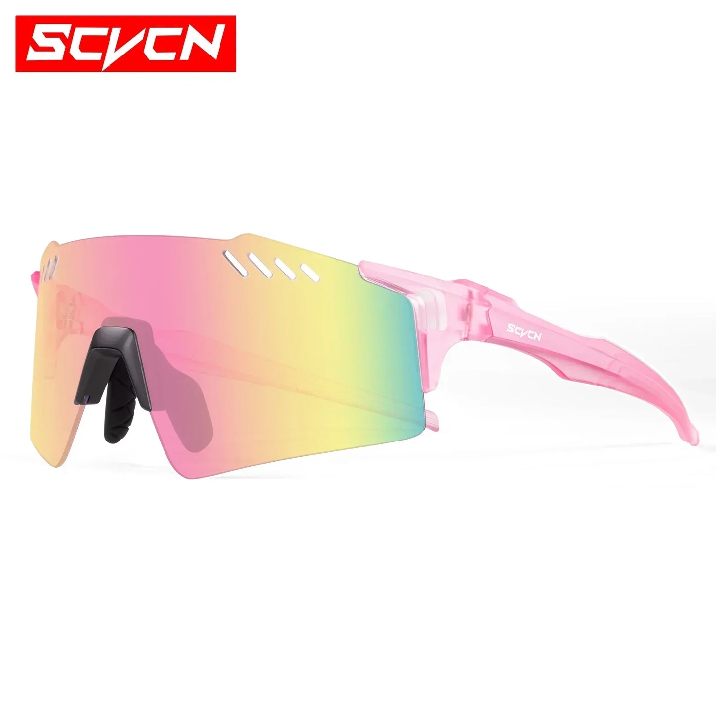SCVCN Photochromic Sunglasses Mountain Cycling Glasses Outdoor Sports Running Drving Goggles UV400 Men Women Bicycle Eyewear