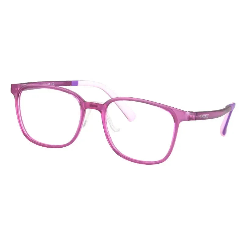 SHINU Children's Glasses 2025 Ppsu Plastic Eyeglasses Blue Light Blocking Computer Lenses Kids Pink Glasses Frame No Diopter