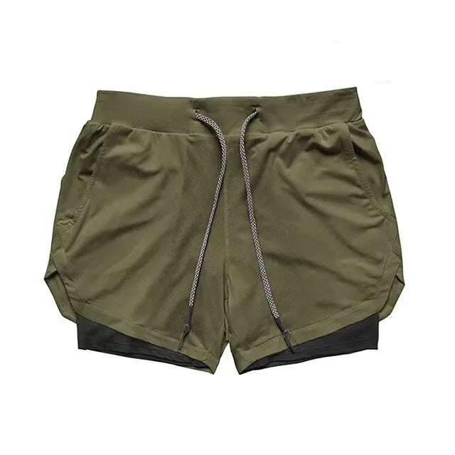 Lightweight Men's Running Shorts with Pockets and Towel Loop
