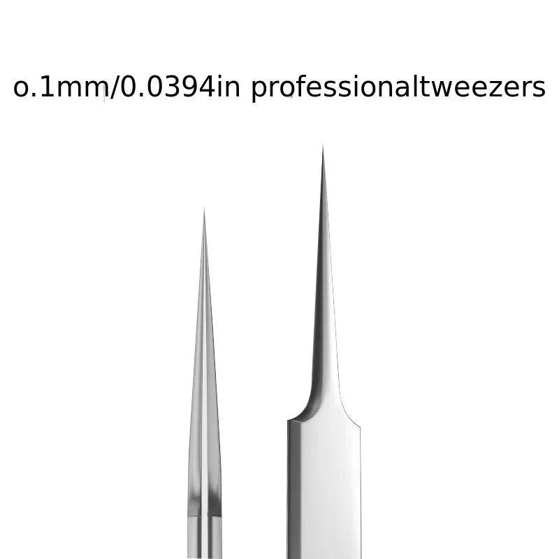 German 1/3/8Pack Extra Fine No. 5 Cellular Acne Blackhead Tweezers - Facial Beauty Remove Acne Needle Tools for Skin Care Tools