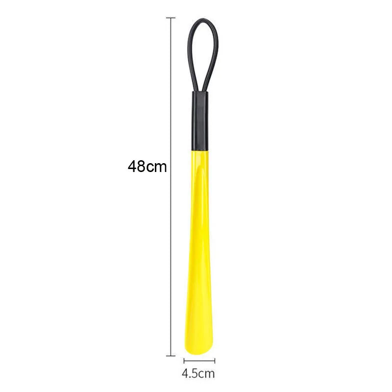 1pc Extra Long Flexible Plastic Shoe Horns Do Not Require Bending
