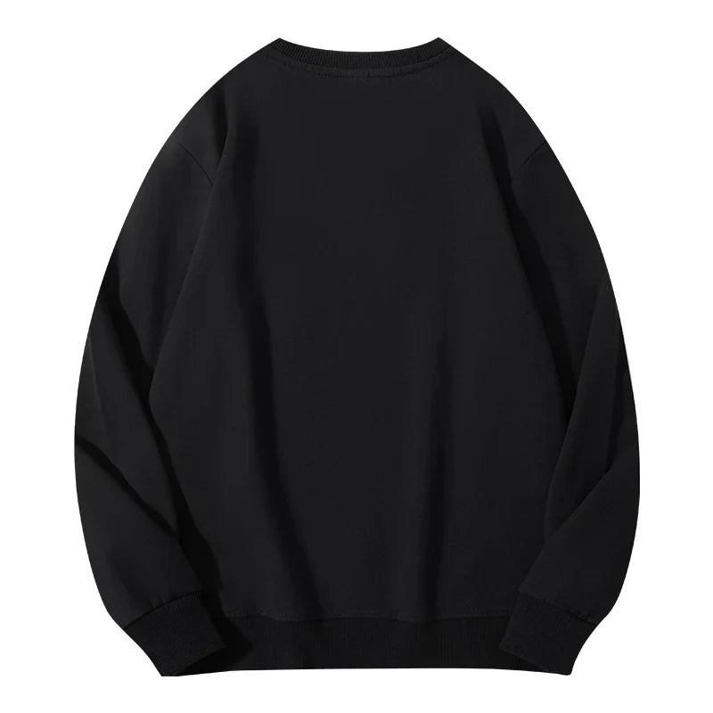 Autumn O-Neck Cotton Women's Sweatshirt Hoodies Basic Loose Casual Women Pullover Solid Sweatshirt Ladies Tops Factory Wholesale