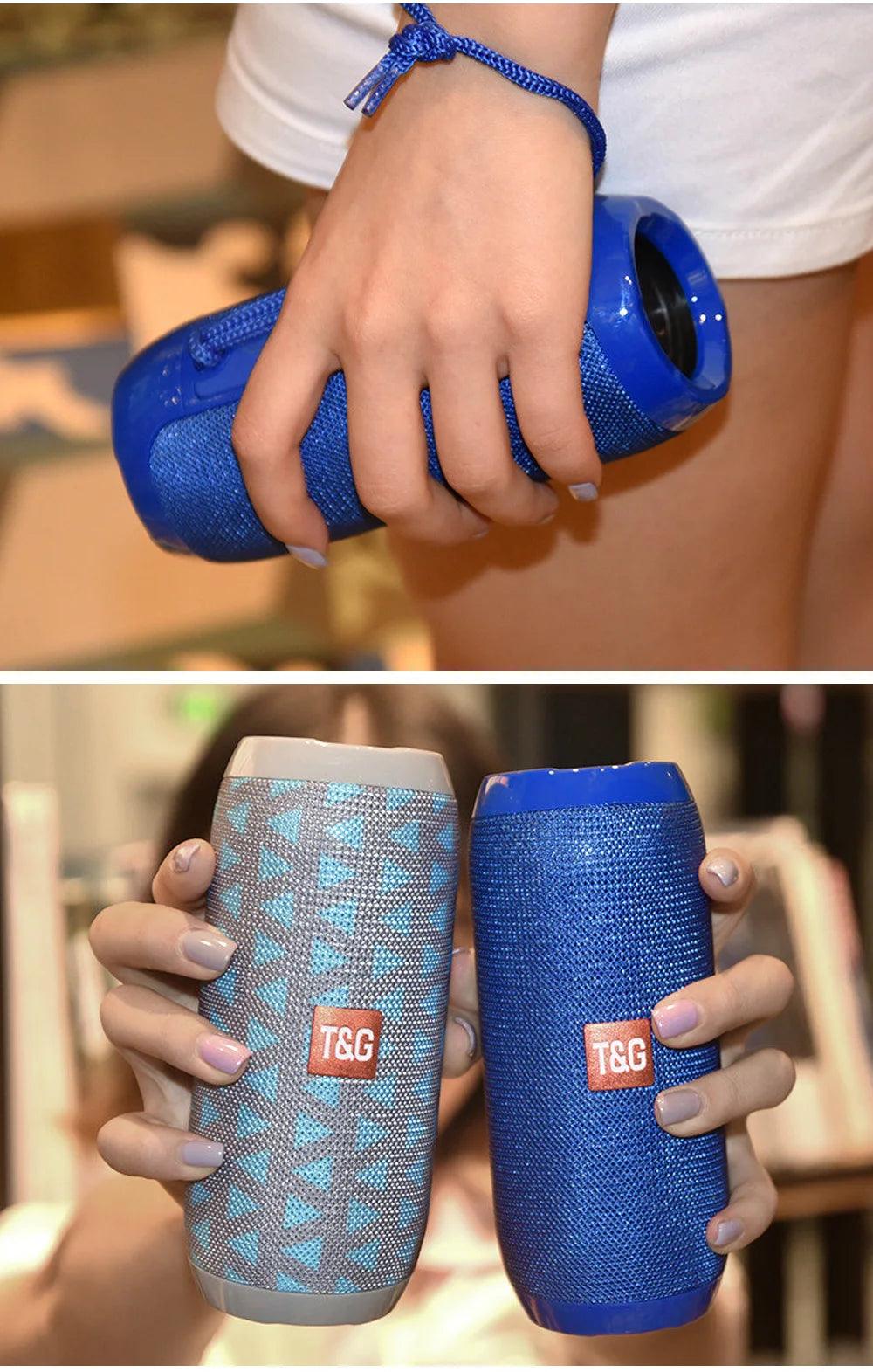 TG117 Bluetooth Speaker - Portable Waterproof TWS Outdoor Speaker