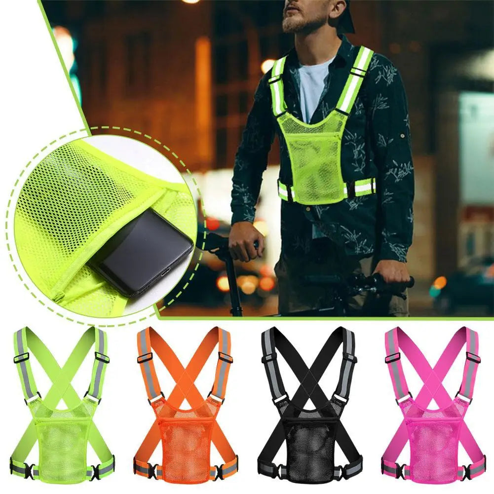 Chaleco reflectante NightSafe para deportes al aire libre