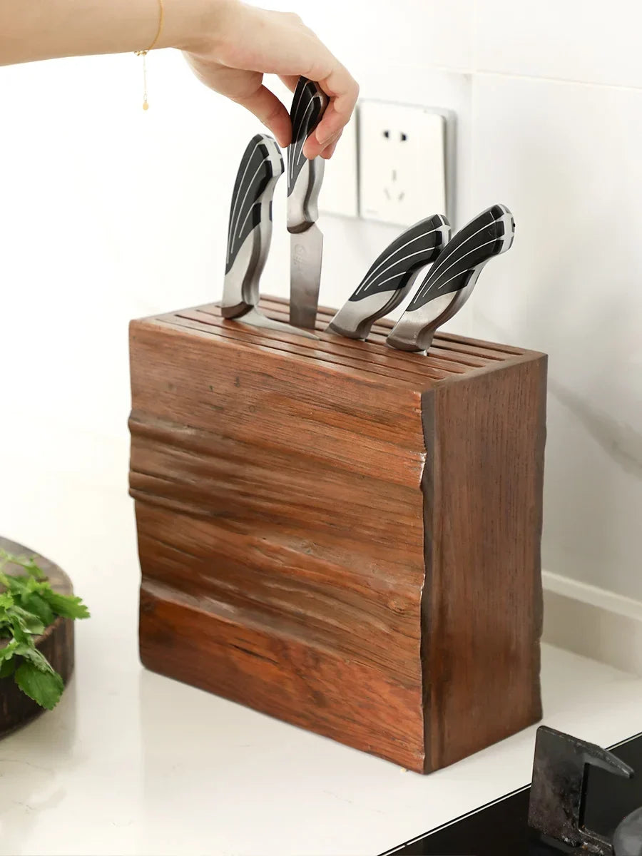 kitchen  solid wood tool rack