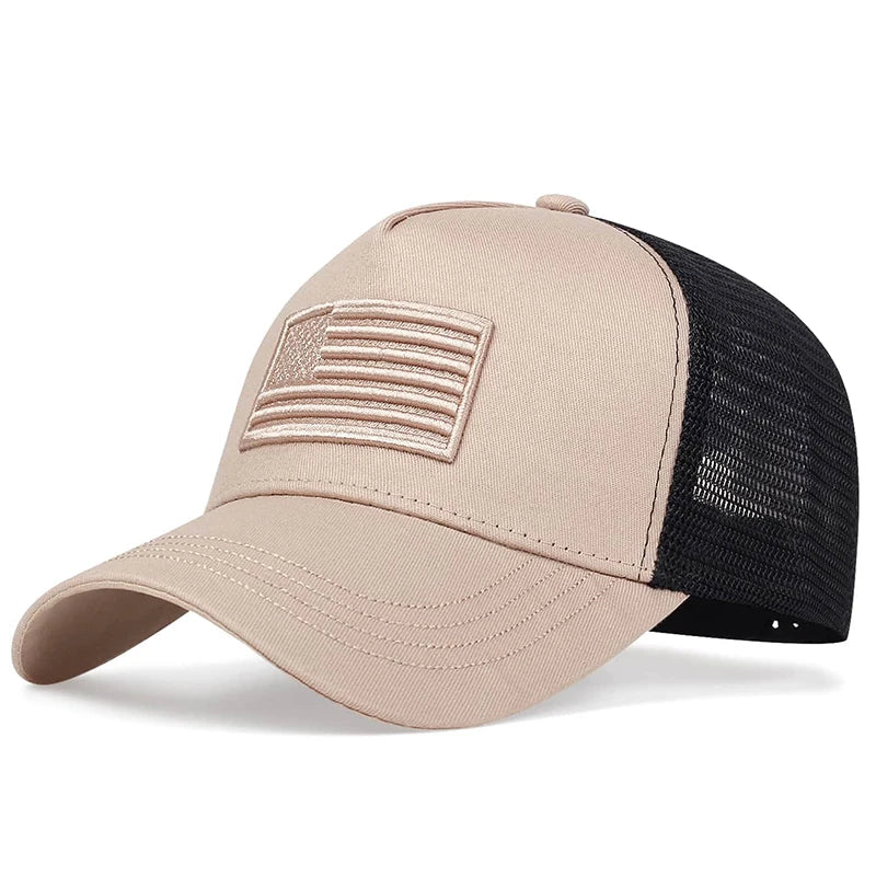 American Flag Baseball Cap
