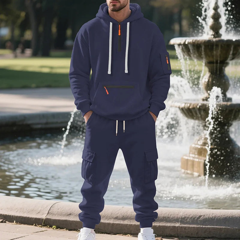 Conjunto deportivo de forro polar FleeceFlex para hombre - Otoño/Invierno