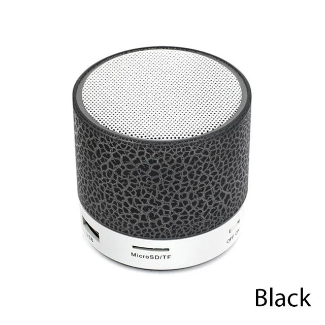 Mini Portable Wireless Bluetooth Speaker Sound Music Box Blutooth With LED Lights For PC Phone Subwoofer Bluetooth HiFi Speaker