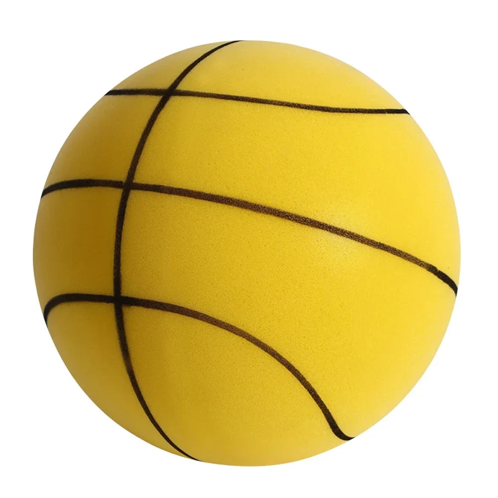 Silent Soft Ball High-Resilience Mute Dribbling Basketball Lightweight 3/5/7 for Various Indoor Activities