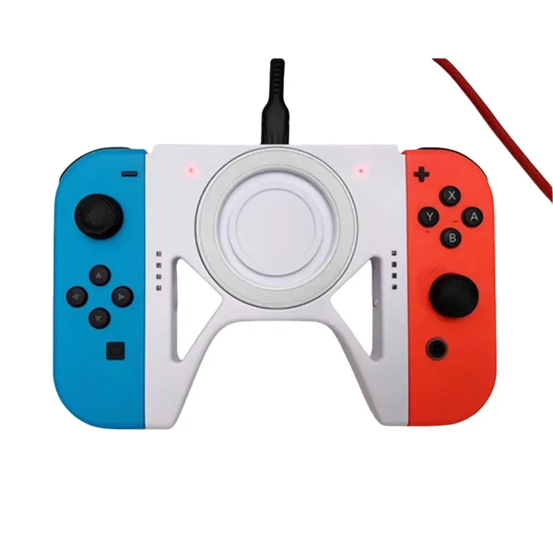 Game Console  For JoyCon Mobile Phone Stand Charging Magnetic Suction Simulator Handle NS Grip Controller Game Console Grip