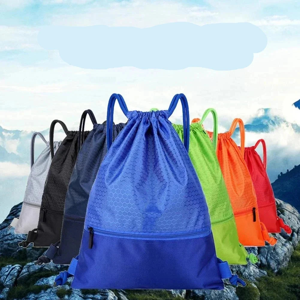 Unisex Drawstring Backpack for Outdoor Activities